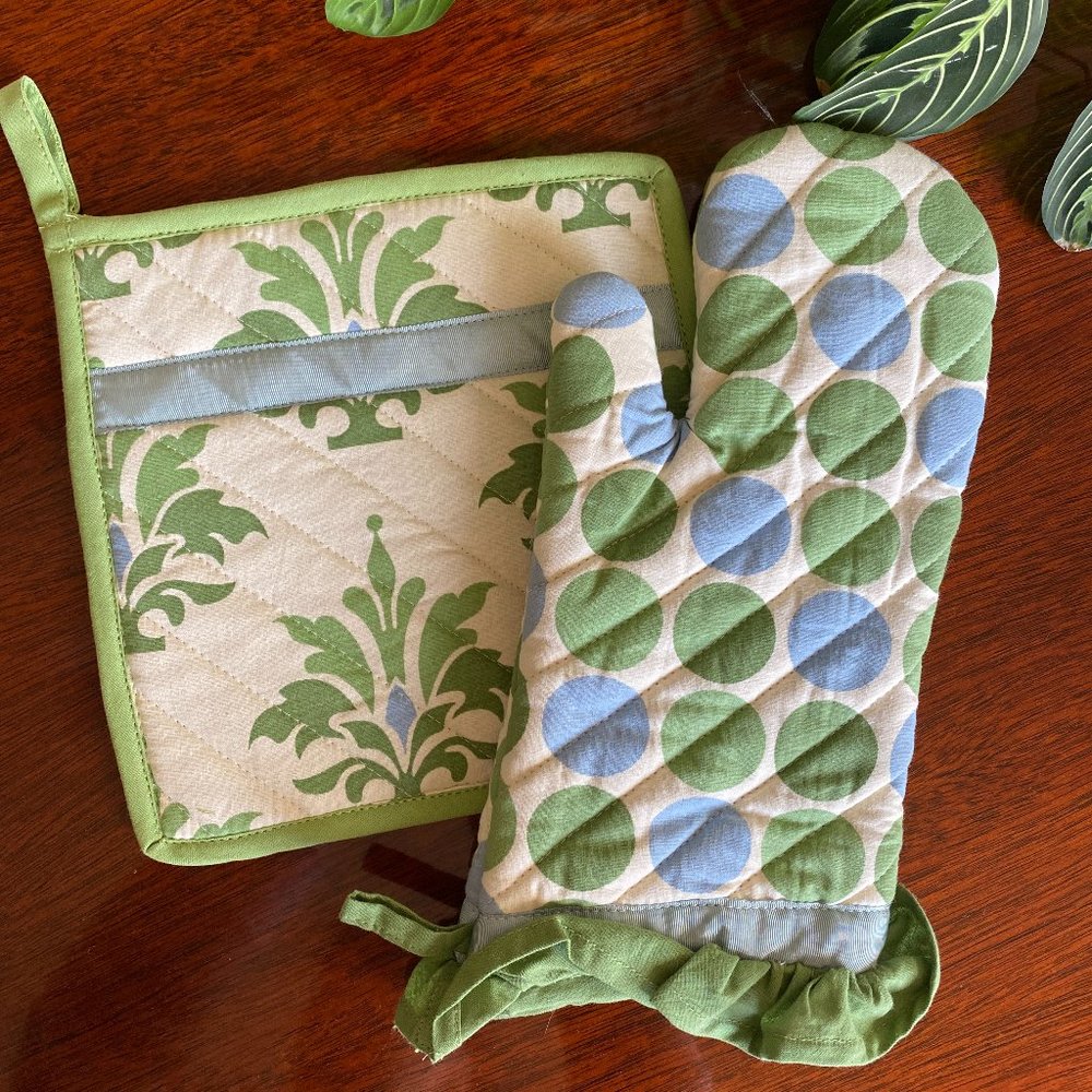 Southern Living At Home Oven Mitt & Pot Holder